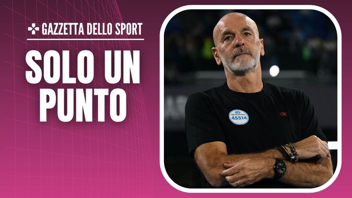 Stefano Pioli AC Milan Napoli-Milan 2-2 Serie A 2023-2024