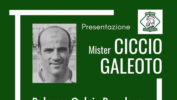 Palermo Calcio Popolare, il 3 luglio la presentazione di mister Galeoto - immagine 1