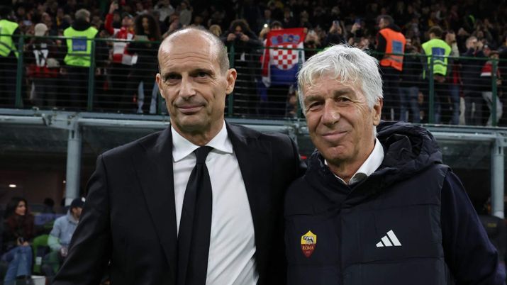 Massimiliano Allegri e Gian Piero Gasperini