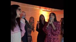 VIDEO / Cecilia Rodriguez e Giulia De Lellis: serata karaoke in Puglia col pancione