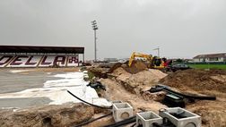 Cittadella, avanzano spediti i lavori sullo stadio Tombolato