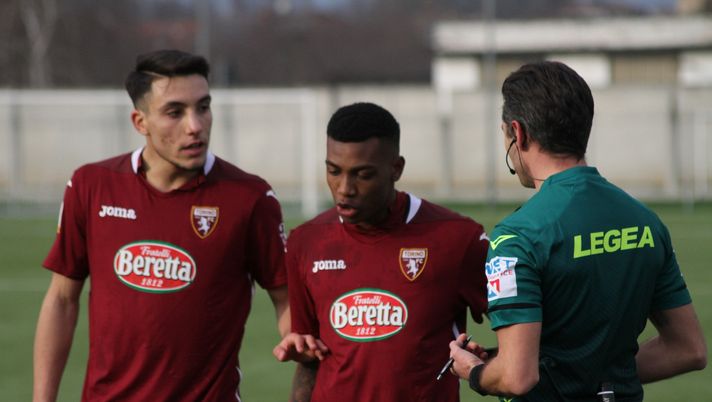 Celesia e Freddi Greco Torino-Milan 2-0 campionato Primavera 1