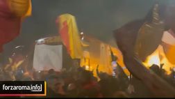 VIDEO – Roma-Athletic: l’accoglienza è da brividi. Delirio fuori l’Olimpico