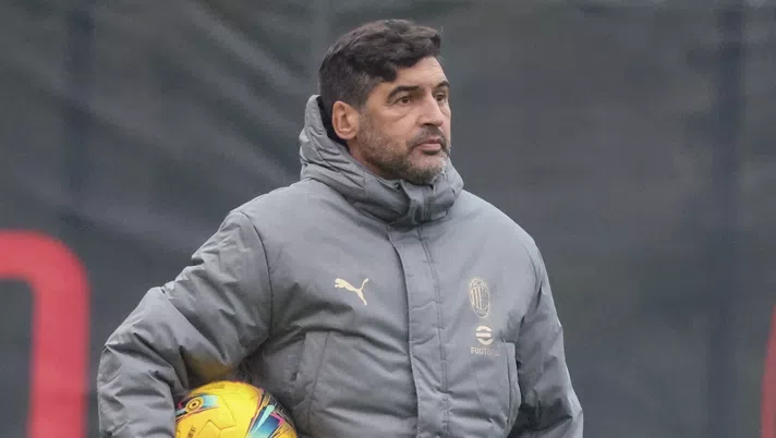 Paulo Fonseca AC Milan allenamento Milanello