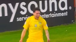 Hasa, bellissimo gol di testa dell’azzurro per la sua Carrarese a Mantova VIDEO