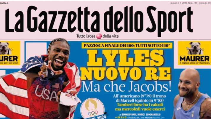 PRIMA PAGINA DELLA GAZZETTA DELLO SPORT: “Atalanta, guaio Real. Scamacca ginocchio ko” PRIMA PAGINA DELLA GAZZETTA DELLO SPORT: “Atalanta, guaio Real. Scamacca ginocchio ko” - immagine 1