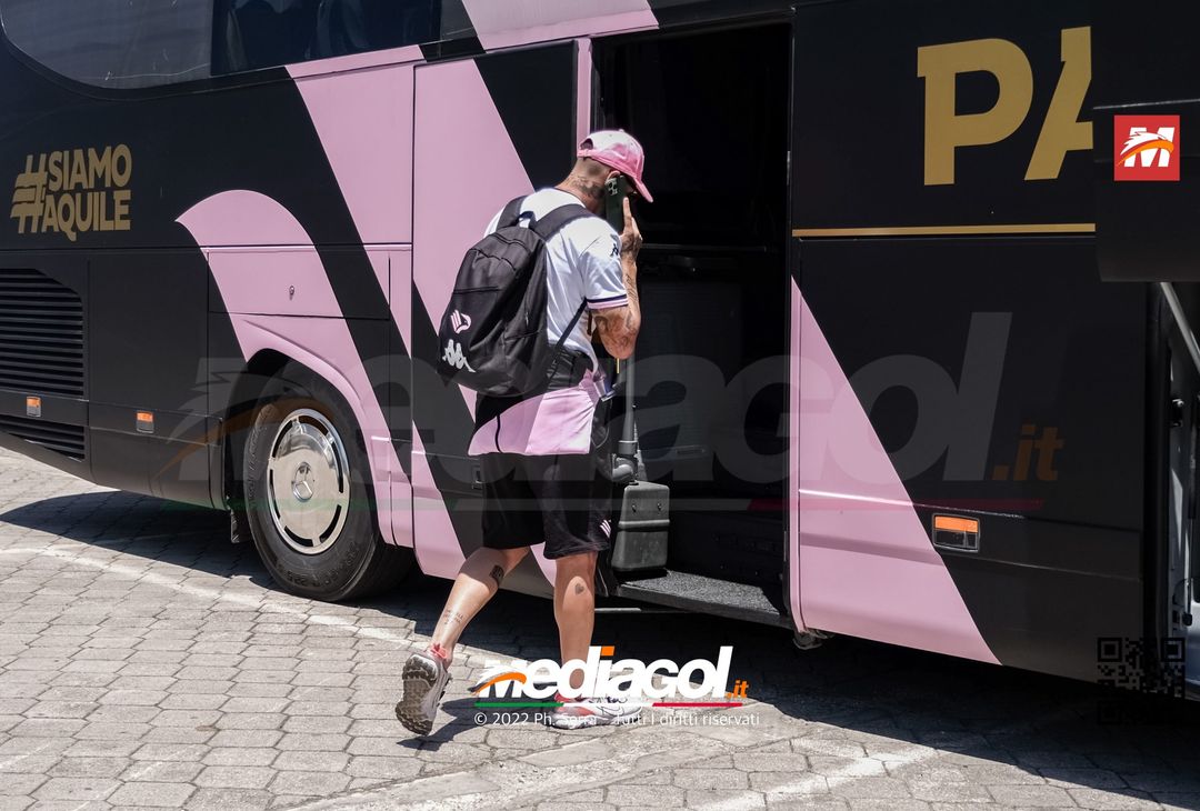 FOTO Palermo, Brunori e compagni in partenza per Chiavari: la gallery - immagine 48