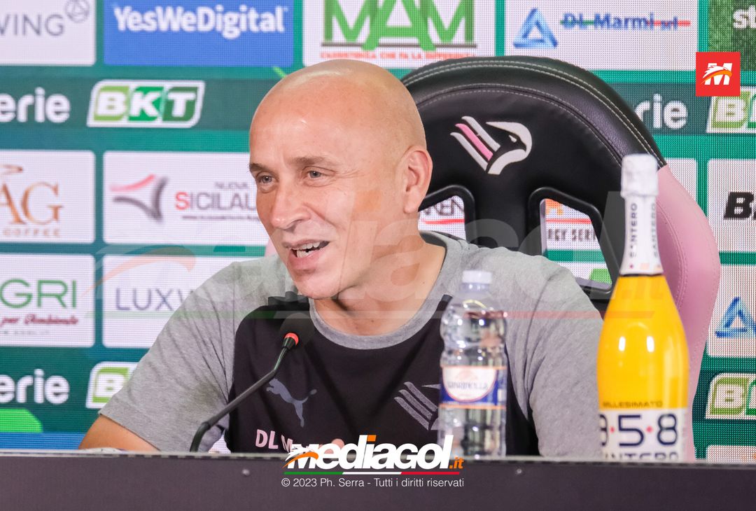 FOTO PALERMO, verso il Modena: Eugenio Corini in conferenza stampa (GALLERY) - immagine 9