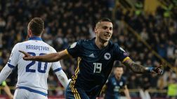Bosnia-Slovacchia, il rossonero Krunic si siede in tribuna: il motivo