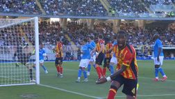 Lecce-Napoli, mano di Spinazzola in area. I social esplodono: “Fosse successo all’Inter…”