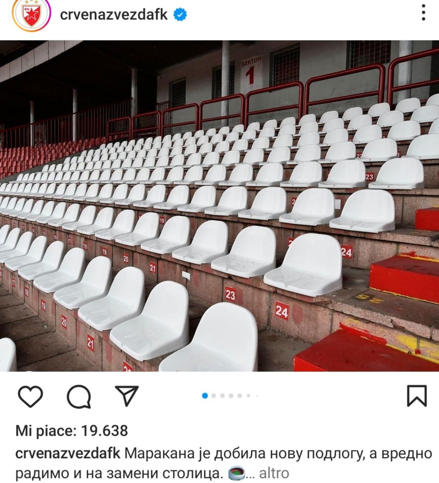 Altro derby, altro stadio: la Stella Rossa rimette a nuovo il Marakana- immagine 2