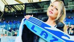 Anna Falchi: “Mia figlia Alyssa adesso tifa Lazio dopo i tre derby vinti con la Roma”