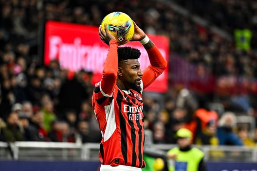 MILAN, ITALY - NOVEMBER 23: Emerson Royal of AC Milan during the Serie A match between AC Milan and Juventus at Stadio Giuseppe Meazza on November 23, 2024 in Milan, Italy. (Photo by Diego Puletto/AC Milan via Getty Images) Emerson-Royal-milan