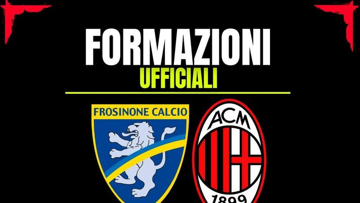 Formazioni ufficiali Frosinone-Milan Primavera 20-01-2026