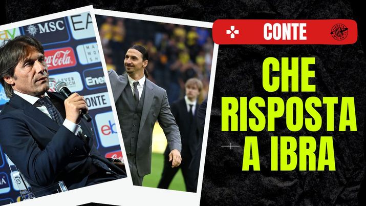 Conte risponde al Milan e a Ibrahimovic. Su Lukaku