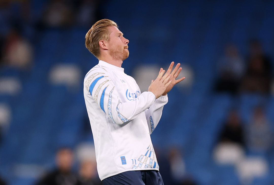 Sotto le stelle di Manchester, il riscaldamento degli azzurri all’Etihad – LA GALLERY - immagine 10