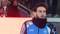 Napoli-Roma, l’attesa è quasi finita: gli azzurri sono in campo per il riscaldamento