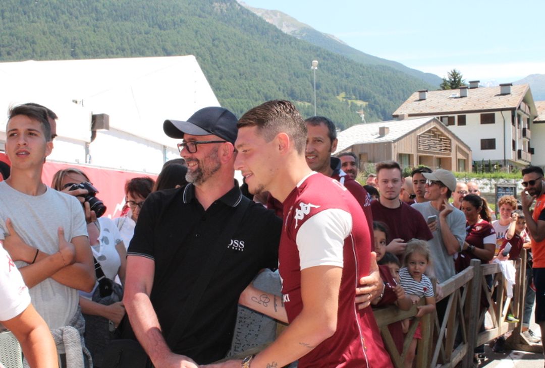 Fotogallery – Torino a Bormio: l’allenamento e l’abbraccio ai tifosi- immagine 1