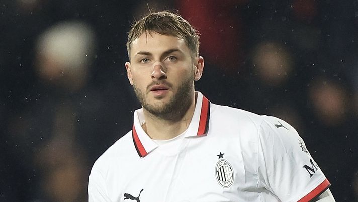 Santiago Giménez AC Milan Empoli-Milan 0-2 Serie A 2024-2025