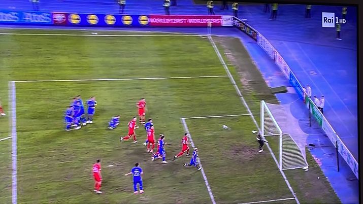 VIDEO Macedonia-Italia, arriva il pareggio su punizione: Donnarumma colpevole sul gol - immagine 1