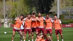 Trigoria, la seduta a due giorni da Lazio-Roma – FOTO GALLERY