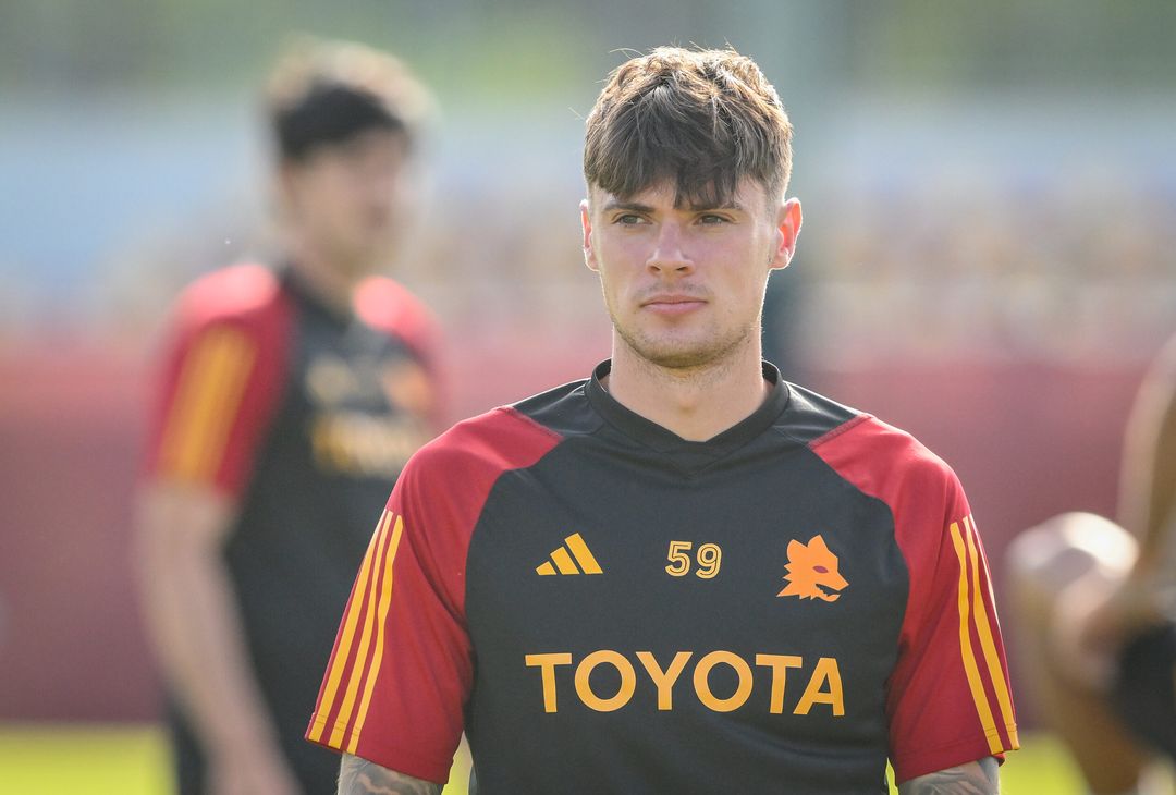 Trigoria, ultima rifinitura della stagione alla viglia dell’Empoli – FOTOGALLERY - immagine 30