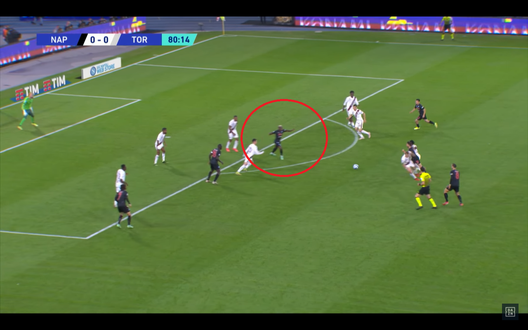 Napoli-Torino 1-0, l’analisi del gol: cosa potevano fare meglio i granata?- immagine 3