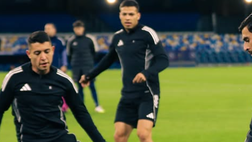 Napoli-Qarabag, gli azeri in campo al Maradona: gli scatti della rifinitura – GALLERY