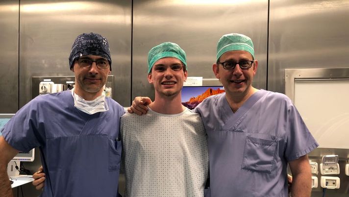 Federico Giraudo operato con successo alla mano presso la Clinica Fornaca - immagine 1