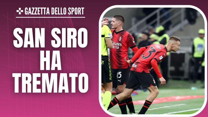 Francesco Camarda AC Milan Milan-Fiorentina 1-0 Serie A 2023-2024