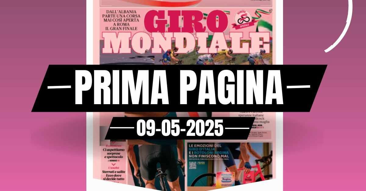 prima pagina gazzetta dello sport tra il ‘giro d italia e il papa da Pianetamilan.it prima pagina gazzetta dello sport tra il ‘giro d italia e il papa