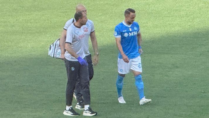 Napoli-Udinese, altro infortunio per gli azzurri: anche Lobotka costretto al cambio - immagine 1