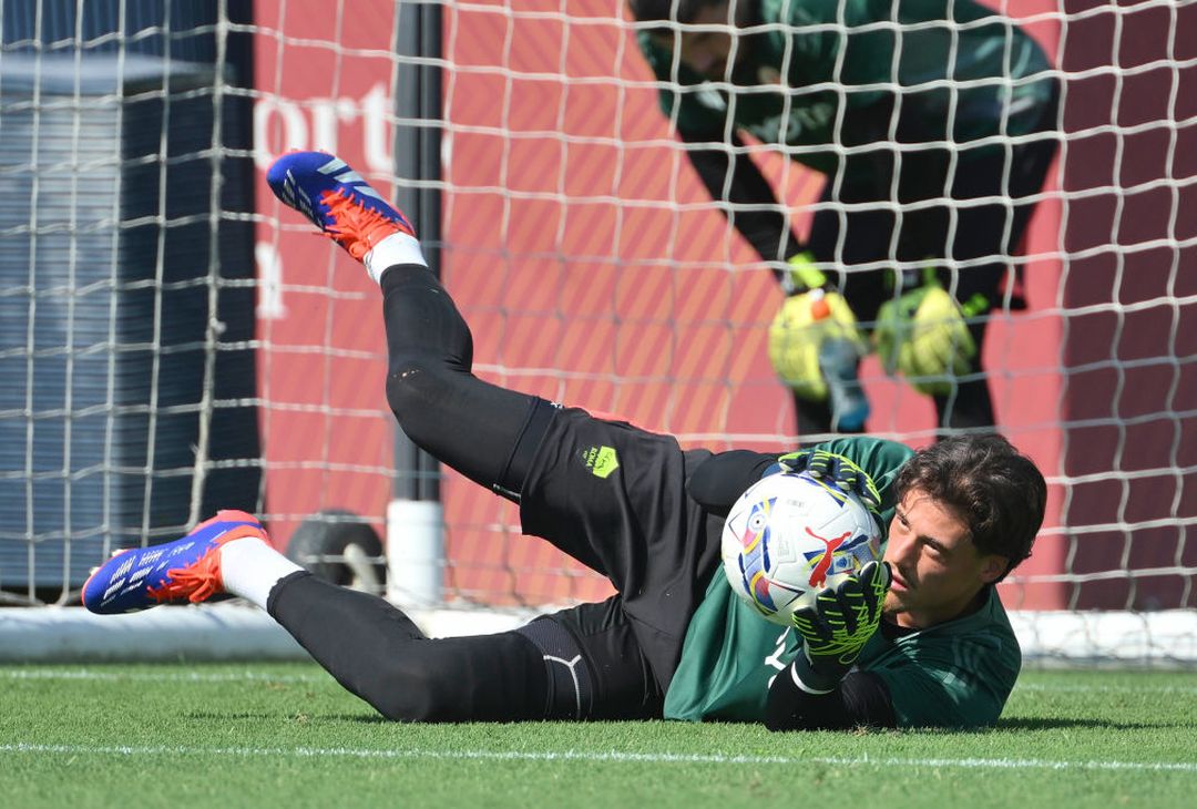 Roma, scarico a Trigoria e partitella con l’Ostiamare – FOTO GALLERY - immagine 14