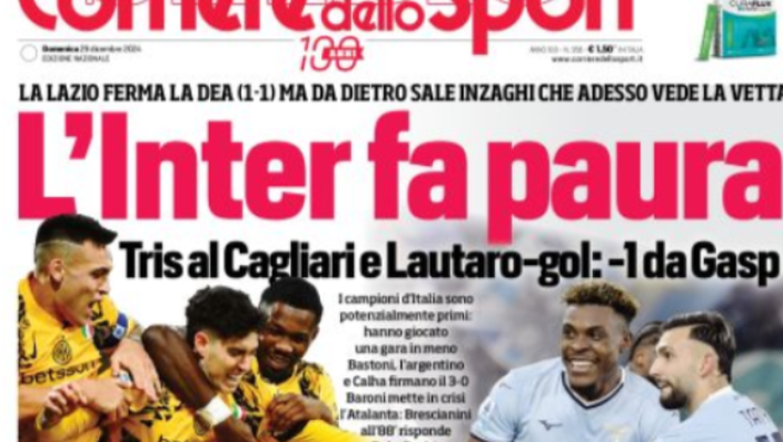 PRIMA PAGINA CORRIERE DELLO SPORT OGGI: “Napoli no limits, Conte all’assalto” - immagine 1
