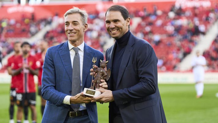 Il Maiorca premia Rafael Nadal: l’ex leggenda del tennis vince il primo “Dimoni d’honor” - immagine 1