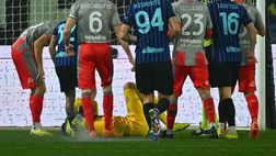 Petardo in testa ad Audero, trasferte vietate ai tifosi dell’Inter. Ma non vale per il derby