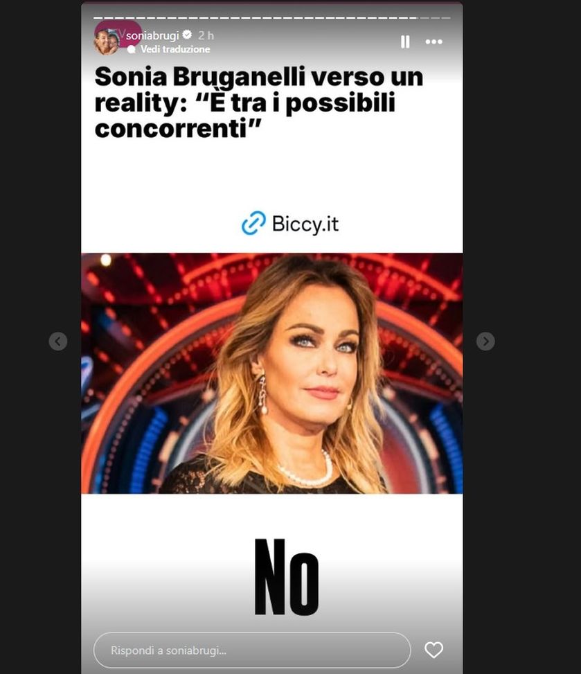 Sonia Bruganelli tra i concorrenti di un noto reality? La sua risposta è chiara- immagine 2