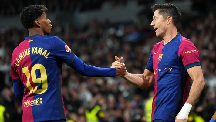 Lewandowski deride Yamal: “Lo porterò a ballare quando farà 18 anni” - immagine 1