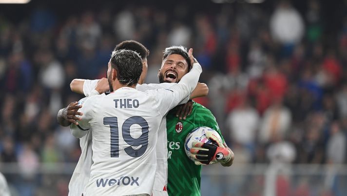 Olivier Giroud Genoa-Milan AC Milan News Serie A 2023/24