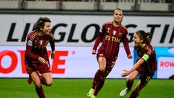 Coppa Italia Femminile, Roma-Sassuolo 3-0: giallorosse in finale