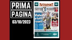 Prima pagina Tuttosport: “Vlahovic a tutti i costi”