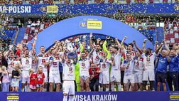 Wisla Cracovia, che storia: è in B, vince la Coppa di Polonia e va in Europa