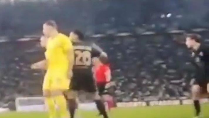 VIDEO Juventus-Lazio, rabbia degli ospiti per un pugno a Patric. Le immagini - immagine 1