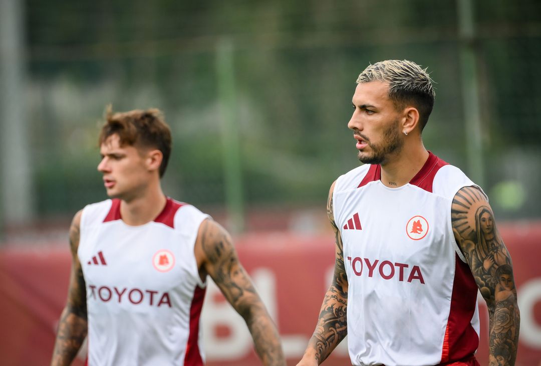 Roma, allenamento a Trigoria a due giorni dal Cagliari – FOTO GALLERY - immagine 29