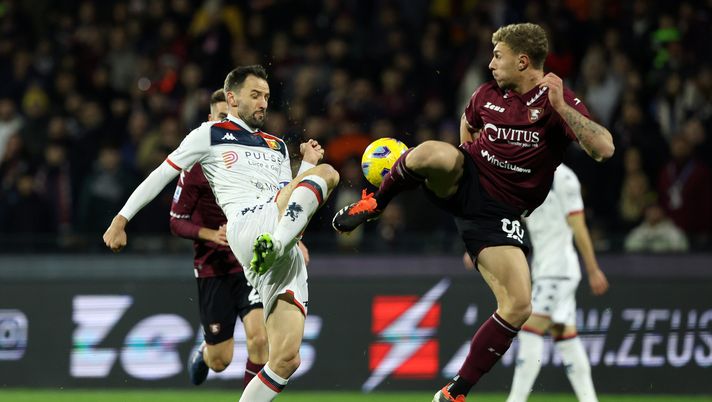 Cade ancora la Salernitana, campani battuti 2 a 1 dal Genoa di Gilardino - immagine 1