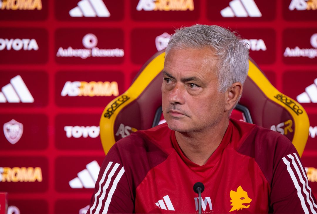 La conferenza stampa di Mourinho alla vigilia della Salernitana – FOTO GALLERY - immagine 18