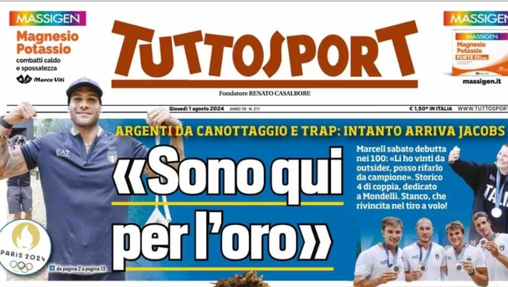 PRIMA PAGINA TUTTOSPORT OGGI: “Un golden boy per la Juventus” - immagine 1