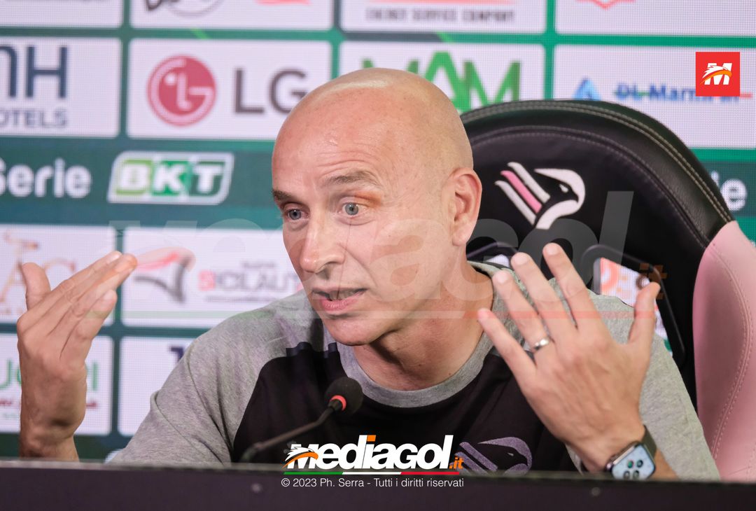 FOTO PALERMO, verso il Bari: Mister Corini in conferenza stampa (GALLERY) - immagine 25