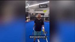 VIDEO – Reunion giallorossa pre derby: Candela, De Rossi e Di Biagio giocano a Padel