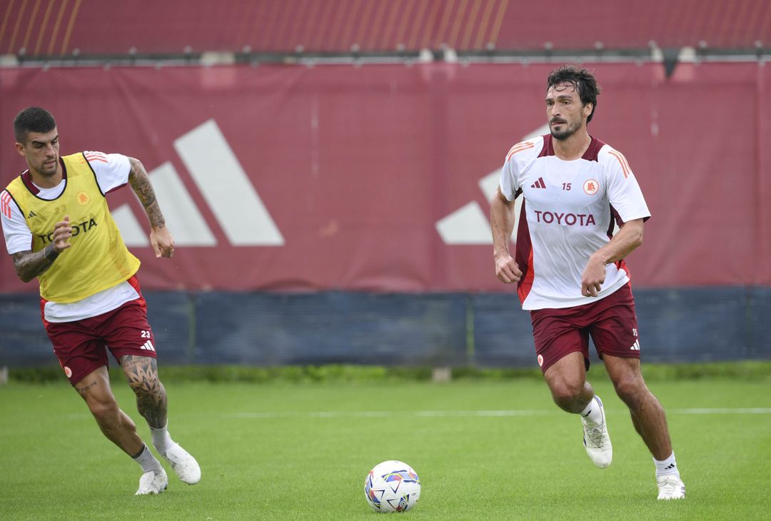 Roma, l’allenamento a due giorni dalla Fiorentina – FOTO GALLERY - immagine 17